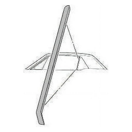 Scott Drake C5ZZ-6530147-B 1965-1968 Coupe Quarter Window Weatherstrip LH