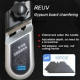 thumbnail image 4 of SharkTRUE Degree Plasterboard Chamfering Aluminum Alloy Planer,Plasterboard V Chamferer, Drywall Trimming Tool,Manual Plasterboard Fast Cutter,Simple to Operate for Efficient Framing, 4 of 8
