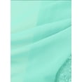 thumbnail image 4 of XUNZOO Junior Big Girls High Neck Chiffon Bridesmaid Dress Wedding Party Ball Prom Long Gowns Mint Green 12, 4 of 6