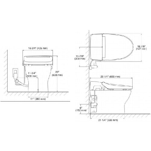 Toto 0GU9003 Installation Manual for Neorest Washlet Unit