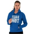 thumbnail image 4 of Christian Fear Not Psalm Scripture Hoodie Sweatshirt Women Men Brisco Brands S, 4 of 6