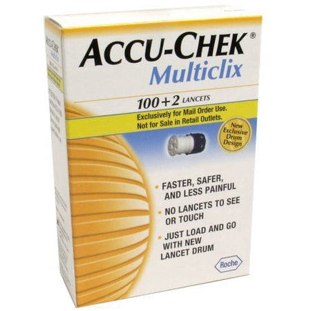 Accu-Chek MultiClix Lancets 30 Gauge 102 Count