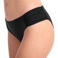 thumbnail image 2 of SURJDE Women's Bathing Suit Bottoms Full Coverage Ruched Bikini Tankini Bottom Swimsuit Brief, 2 of 3