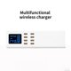 thumbnail image 2 of Cargador Usb Inteligente Universal 8 Puertos De Salida Convertidor De Carga Rápida Usb Inalámbrico Pantalla Adaptador De Carga Usb Advancent EL013427-02, 2 of 6