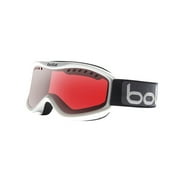 Bolle Carve Snow Goggles (White Frame and Vermillion Lens)