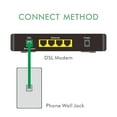 NEW 15 FT CAT5 GREEN RJ11-RJ11 6P4C Data Telephone Cable #ASB1320-15G 1320-15G e NEW 15 FT CAT5 GREEN RJ11-RJ11 6P4C Data Telephone Cable #ASB1320-15G 1320-15G e