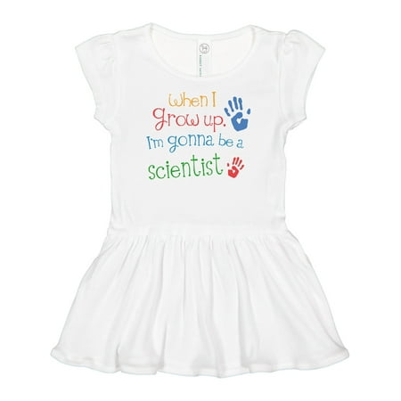 

Inktastic Future Scientist Girls Baby Dress