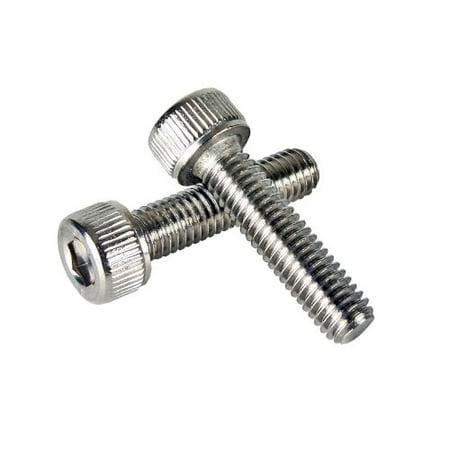 Rock Hard 4 X 4 Sports Cage Stainless Torq Lite Bolts, Bag of 10, M5 x 16, For stems, water bottle cages, racks, fenders and other fixing bolts By Origin8,USA ()