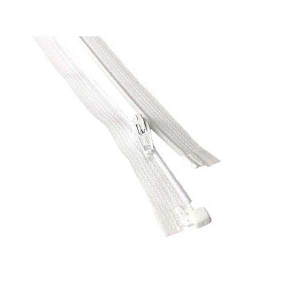 5pcs Assorted Colors Ykk Number 3 Nylon Coil Separating Zippers Bulk for Tailor Sewing Crafts - Made in USA (18 inches)