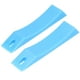 thumbnail image 1 of Placas de carga y descarga con barra, cojín de silicona, cuña antideslizante para levantamiento de pesas (azul), 1 of 8