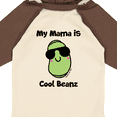 thumbnail image 4 of Inktastic Cool Beans Mama Boys or Girls Long Sleeve Baby Bodysuit, 4 of 5