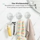 thumbnail image 4 of Ganchos de succión Autoadhesivo Colgador de pared de alta resistencia Impermeable Vacío Gancho sin perforaciones Hogar Baño Cocina Ventana Almacenamiento y organización del hogar L/2 piezas/juego Toystoory HA067830-01, 4 of 6