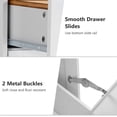 thumbnail image 5 of Hlivelood Trash Cabinet Tilt Out Freestanding, Kitchen Trash Cabinet Laundry Hamper with Cutting Board, Wood Garbage Recycling Station Hideaway Trash Holder Drawers, 5 of 6
