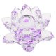 thumbnail image 4 of Pisapapeles Glass Lotus Model , Púrpura, 90x40 mm BLESIY Artesanías de flores de cristal de Lotus, 4 of 7