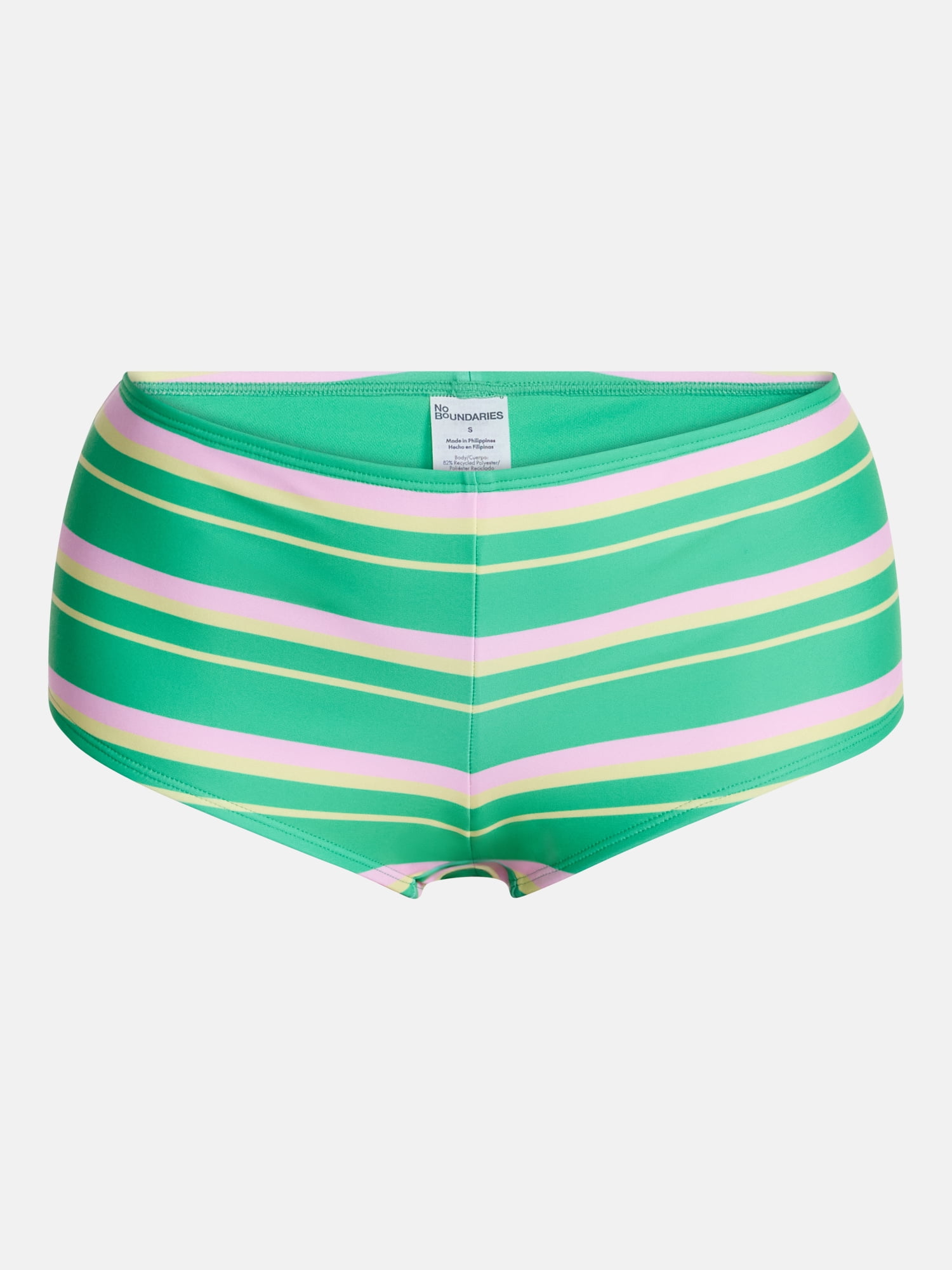 No Boundaries Low Rise Shortie Swim Bottoms, Women’s XXS-XXL