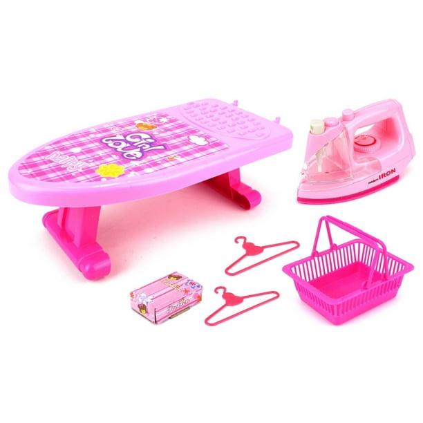 Happy Mini Iron Children Kid's Toy Clothing Iron Board Playset w