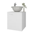 thumbnail image 1 of FM FURNITURE Pirtleville  Bathroom Vanity with Integrated Sink and Faucet White, 1 of 8