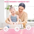 thumbnail image 4 of Set de maquillaje PERRYHOME Kids para niñas de 5 a 8 años con 57 piezas, 4 of 9