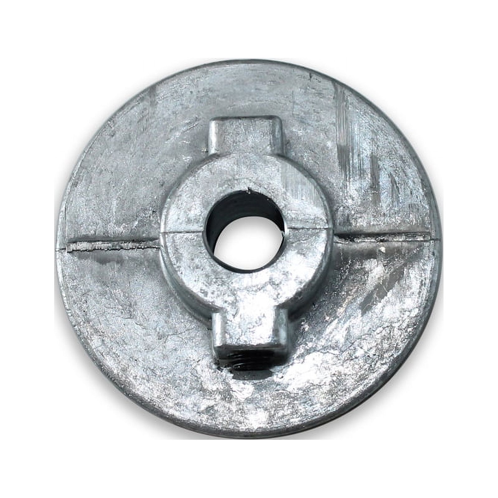 Chicago Die Cast 4 in. D Zinc Single V Grooved Pulley - image 3 of 3