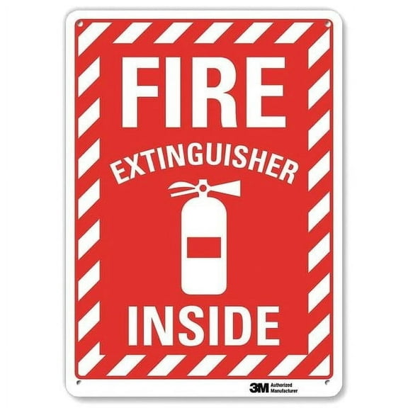 Lyle Safety Sign,10" W,14" H,0.040" Thickness U1-1060-NA_10x14