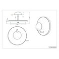thumbnail image 2 of Arnsberg 223810209 Aurora Wall Sconce, Copper & Silver, 2 of 7