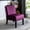 Purple, variant on Grey Velvet Mid Century Modern Chairs, Of 2 With Stable Solid Wood Legs For Home Accent Chairs , In Strong