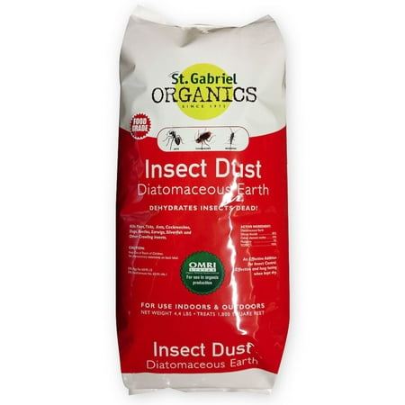 St. Gabriel ORGANICS Pest Control 4.4 lb. Insect Dust Diatomaceous Earth Crawling Insect Killer