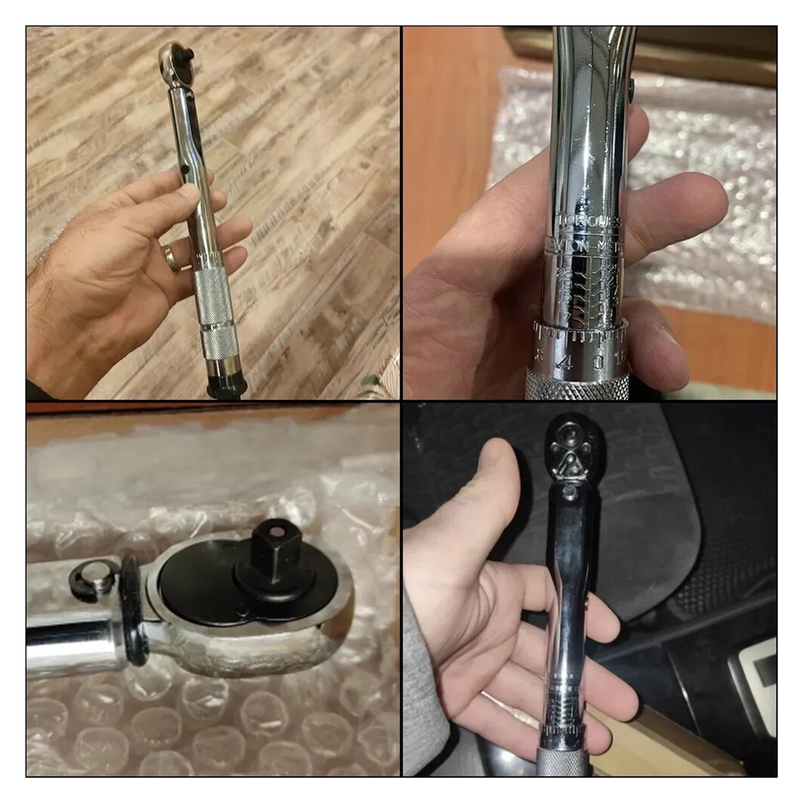5-25N.m Micrometer Car Motorbike Disassembly Tool Professional Adjustable Torque Wrench 1/4'' Drive Spanner Hand Tool 3/8Adapter