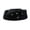 Black, variant on Women's Fall Winter Felt Stewardess Hat with Lace Flower – Costume Cap for Role Play, Parties & Daily Wear