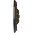 thumbnail image 4 of Ekena Millwork 11 3/8"OD x 2"P Acanthus Ceiling Medallion, Hand-Painted Stone Hearth Crackle, 4 of 7
