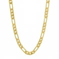 thumbnail image 2 of 14k Gold Heavy Plated Allah In Arabic Calligraphy Pendant + 30" 4mm Figaro Chain Necklace Set, 2 of 7