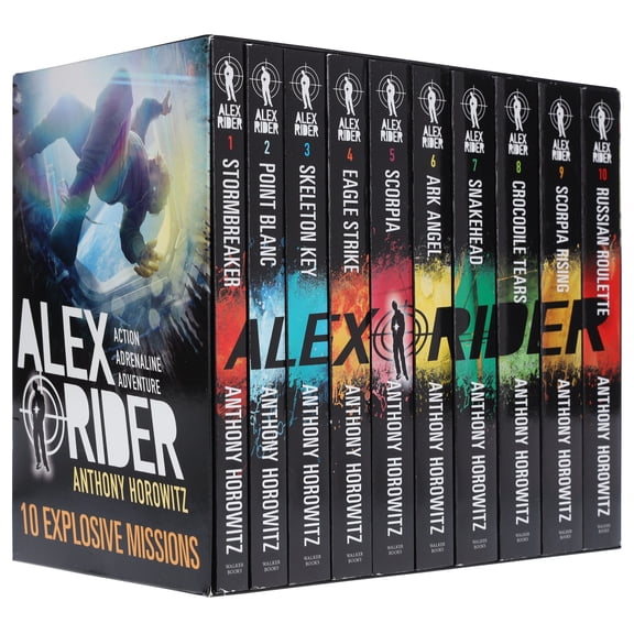 Alex Rider Books Collection Pre-Owned The Alex Rider Collection: Stormbreaker, Point Blank, and ...