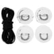 thumbnail image 1 of Parche de Pvc para barco de tabla de surf, 4 Uds., con kit de aparejo de anillo en D, 1 of 4