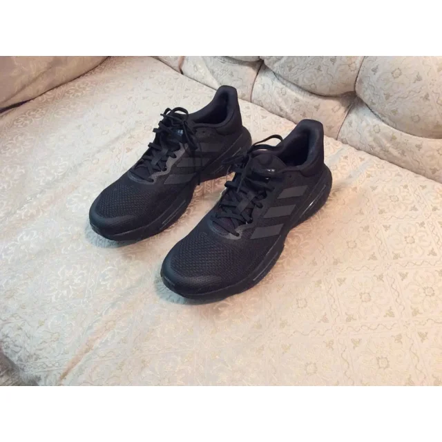Adi-das Solar Glide 5 Athletic Sneaker/Running Shoe For Man (Black) Size 12.5