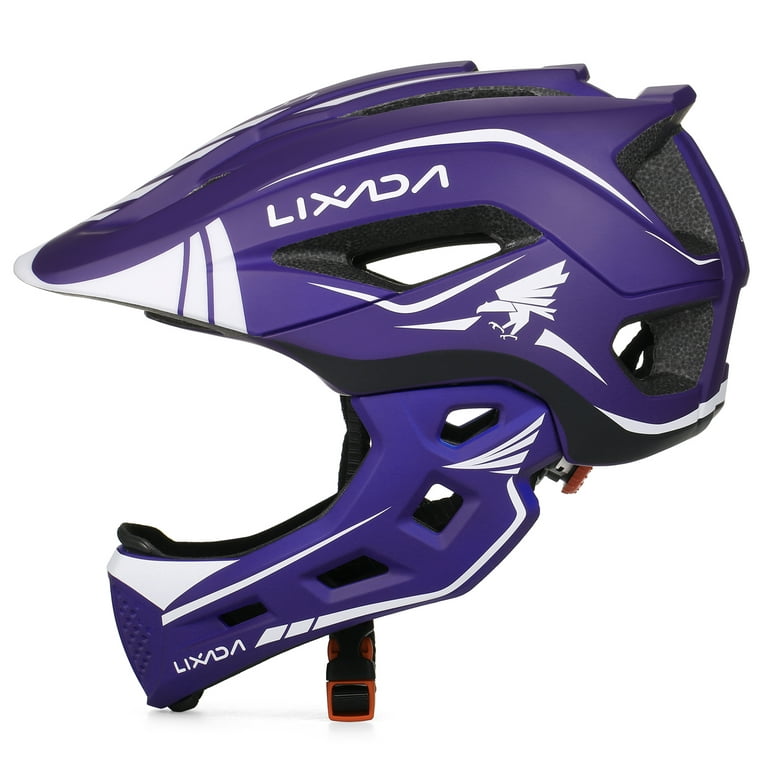 Lixada Kids Detachable Full Face Helmet Children Sports Safety Helmet for  Cycling Skateboarding Roller Skating, Gray