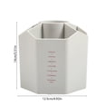 thumbnail image 3 of Rotating Pen Holder Desktop Organizer Stationery Container Office Supply Storage for Workspace Organization, KTFgvq, 3 of 6
