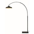 thumbnail image 1 of Vaxcel International L0006 Bacio Intalux LED Arc Lamp&44; Bronze Frotté à l'Huile, 1 of 1