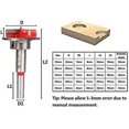 thumbnail image 3 of 35MM Hinge Jig Concealed Hinge Drill Bit Sets Drill Bit Drilling Marker Guide Tools for Cupboard Hinges and Mounting Plates,For Carpentry, 3 of 5