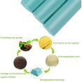 thumbnail image 2 of 2-4 Gallon Small Trash Bags Garbage Gags   Strong Compost Bags 2-4 Gallon 100 Counts  Mini Trash Bags Biodegradable for Bathroom Office Home Fit 4.5-5L Garbage Can (5 Rolls/Green), 2 of 6