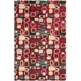 thumbnail image 2 of SAFAVIEH Wyndham Megan Geometric Area Rug, Red/Multi, 4' x 6', 2 of 7