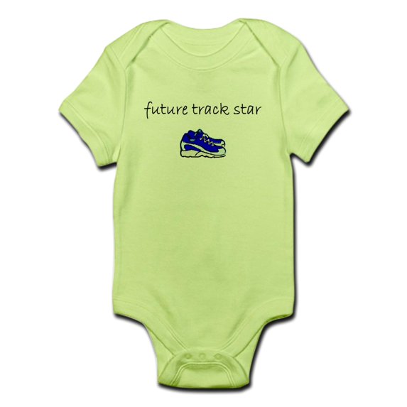CafePress - Future Track Star Body Suit - Baby Light Bodysuit