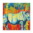 thumbnail image 2 of "Rhinoceros in Rococo" - Canvas, 2 of 25
