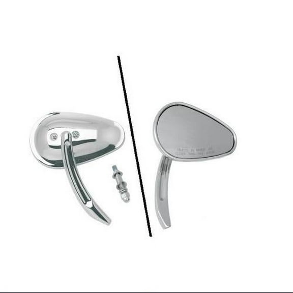 Drag Specialties Billet Mirror Left/Chrome (1901-1901)