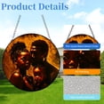 thumbnail image 2 of African Family Stained Glass Suncatcher Handmade Window Hanging Colored Glass Suncatcher Crafts Kits for Indoor Garden Decor Memorial Gift 16x16cm, 2 of 7