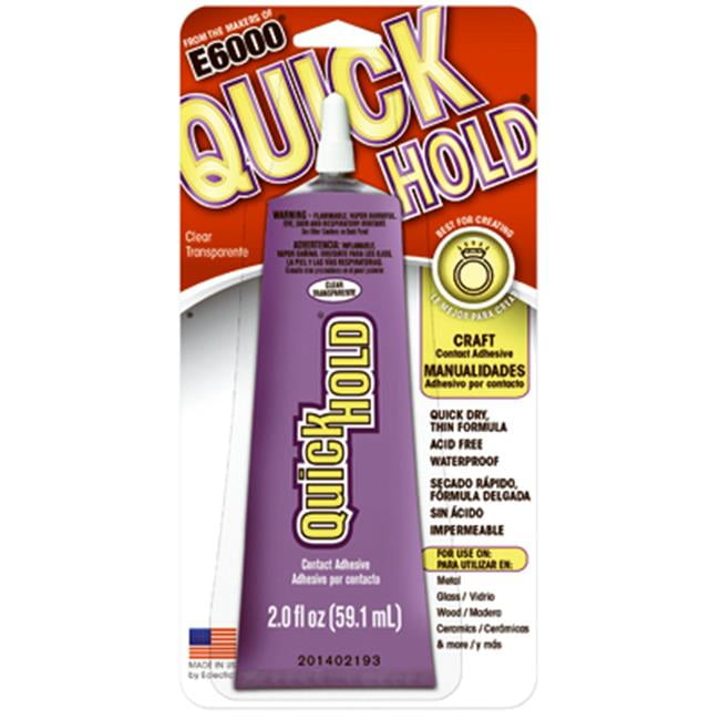 Eclectic Products 380722 2 oz. E6000 Amazing Quick Hold Adhesive