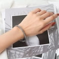 thumbnail image 5 of RSAMD Fashion Vintage Pattern Bracelet Personality Simple Opening Adjustable Bangjo, 5 of 9