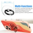 thumbnail image 5 of Transparent Phone Ring Stand Holder - EI Sonador Cell Phone Ring Holder Finger Grip 360 Degree Rotation (2 Black Diamond), 5 of 6