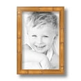 thumbnail image 2 of ArtToFrames 6x9 inch Gold Bamboo Picture Frame, Gold Wood Poster Frame (4875), 2 of 7