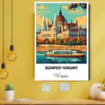 thumbnail image 3 of Budapest Hungary Travel Canvas Wall Art – Nature-Inspired Travel Decor with Scenic Views Hungary Canvas Wall Print – A Captivating Gift for Adventure Seekers, 3 of 5