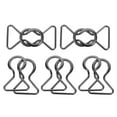thumbnail image 6 of WEUVEB 5Pairs Easy Replace Interlocking Metal Buckles for Waistband Belt Accessories, 6 of 8